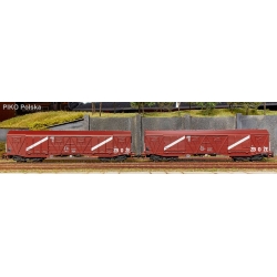 PIKO 58233A  jeden wagon towarowy kryty typu 401Ka serii Gags-tx 